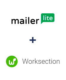 Integration of MailerLite and Worksection