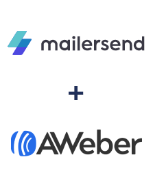 Integration of MailerSend and AWeber