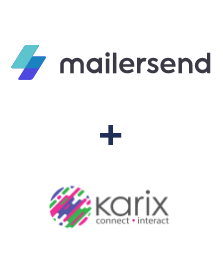 Integration of MailerSend and Karix