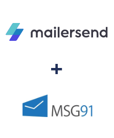 Integration of MailerSend and MSG91