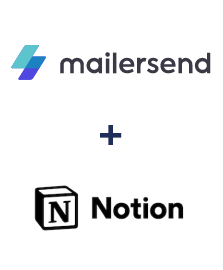 Integration of MailerSend and Notion