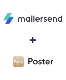 Integration of MailerSend and Poster