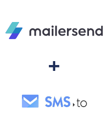 Integration of MailerSend and SMS.to