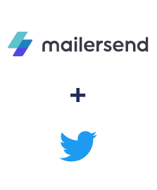 Integration of MailerSend and Twitter