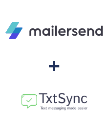 Integration of MailerSend and TxtSync
