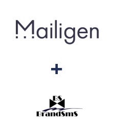Integration of Mailigen and BrandSMS 