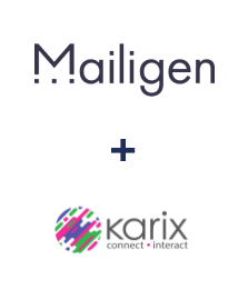 Integration of Mailigen and Karix