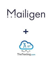 Integration of Mailigen and TheTexting
