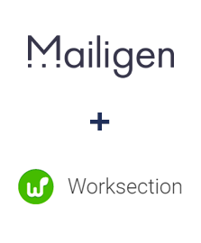 Integration of Mailigen and Worksection