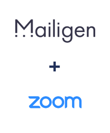 Integration of Mailigen and Zoom