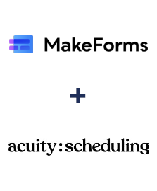 Integration of MakeForms and Acuity Scheduling