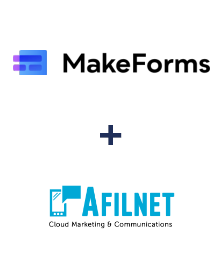Integration of MakeForms and Afilnet