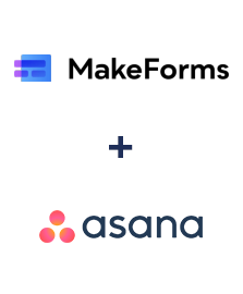 Integration of MakeForms and Asana