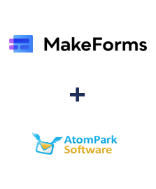 Integration of MakeForms and AtomPark