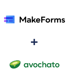 Integration of MakeForms and Avochato