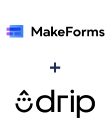 Integration of MakeForms and Drip