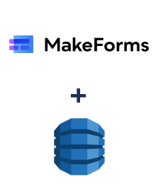 Integration of MakeForms and Amazon DynamoDB
