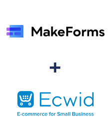 Integration of MakeForms and Ecwid