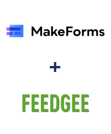 Integration of MakeForms and Feedgee