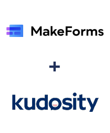 Integration of MakeForms and Kudosity