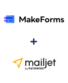 Integration of MakeForms and Mailjet