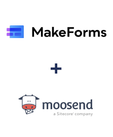 Integration of MakeForms and Moosend