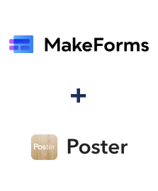 Integration of MakeForms and Poster