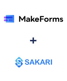 Integration of MakeForms and Sakari