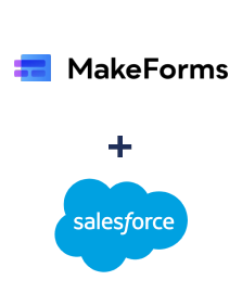 Integration of MakeForms and Salesforce CRM