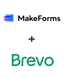 Integration of MakeForms and Brevo