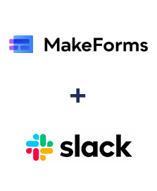 Integration of MakeForms and Slack