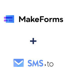 Integration of MakeForms and SMS.to