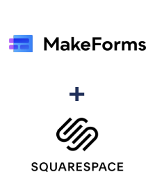 Integration of MakeForms and Squarespace