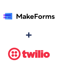 Integration of MakeForms and Twilio