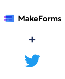 Integration of MakeForms and Twitter