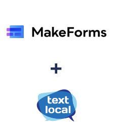 Integration of MakeForms and Textlocal