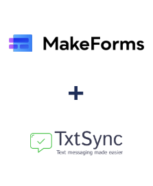Integration of MakeForms and TxtSync