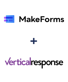 Integration of MakeForms and VerticalResponse