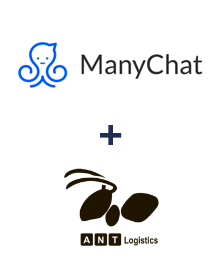 Integration of ManyChat and ANT-Logistics