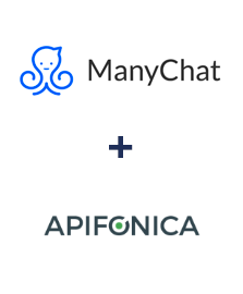Integration of ManyChat and Apifonica