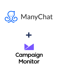 Integration of ManyChat and Campaign Monitor