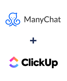 Integration of ManyChat and ClickUp