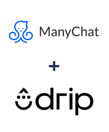 Integration of ManyChat and Drip