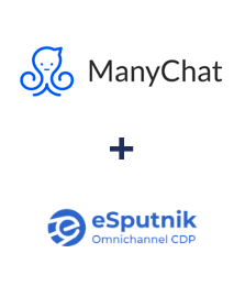 Integration of ManyChat and eSputnik