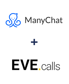Integration of ManyChat and Evecalls