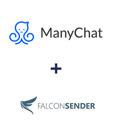 Integration of ManyChat and FalconSender