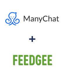 Integration of ManyChat and Feedgee