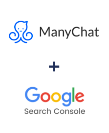 Integration of ManyChat and Google Search Console