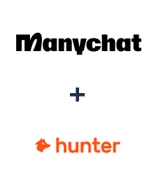 Integration of ManyChat and Hunter.io
