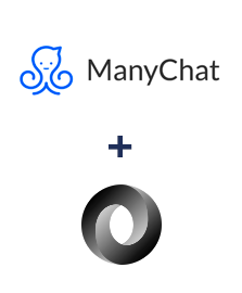 Integration of ManyChat and JSON